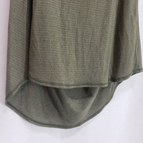 LULULEMON Wild Tank 4 Heathered Fatigue Green / Mystic Jungle Fatigue Green Blk - Picture 6 of 8